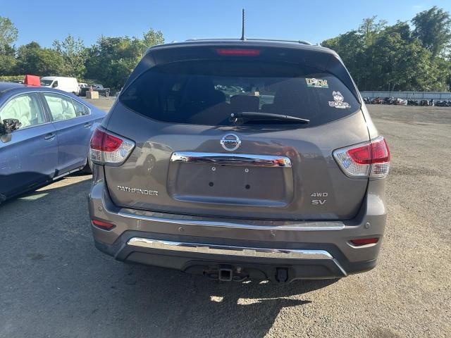 5N1AR2MM7EC708220 - 2014 NISSAN PATHFINDER S BROWN photo 6