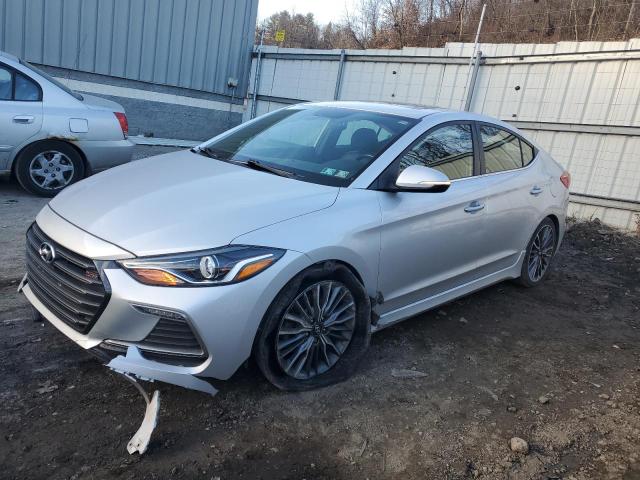 KMHD04LB1JU474647 - 2018 HYUNDAI ELANTRA SPORT SILVER photo 1