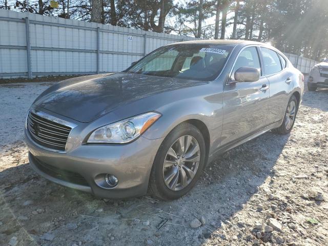 JN1BY1AP9CM332358 - 2012 INFINITI M37 GRAY photo 1