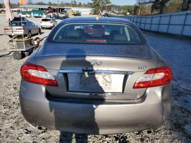 JN1BY1AP9CM332358 - 2012 INFINITI M37 GRAY photo 6