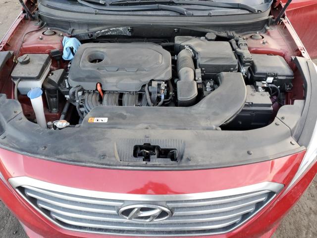 5NPE24AF9HH572869 - 2017 HYUNDAI SONATA SE RED photo 11