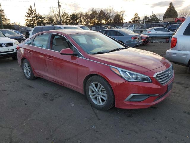 5NPE24AF9HH572869 - 2017 HYUNDAI SONATA SE RED photo 4