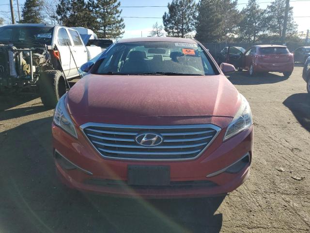 5NPE24AF9HH572869 - 2017 HYUNDAI SONATA SE RED photo 5