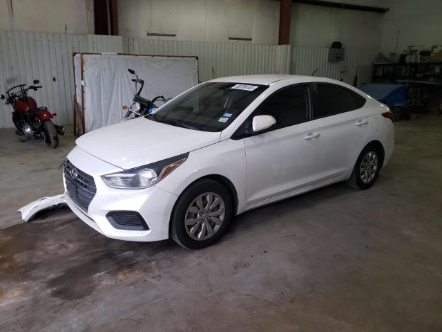 3KPC24A35JE006750 - 2018 HYUNDAI ACCENT SE WHITE photo 1