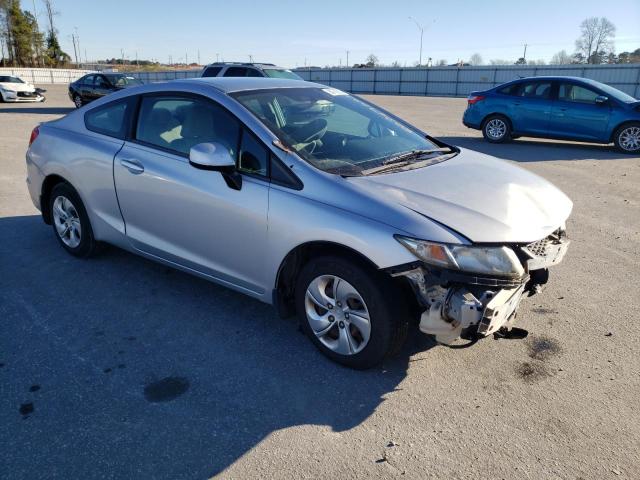 2HGFG3B5XDH531113 - 2013 HONDA CIVIC LX SILVER photo 4