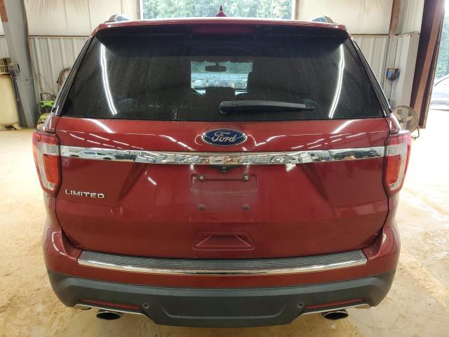 1FM5K7F83JGA27493 - 2018 FORD EXPLORER LIMITED Qırmızı foto 6