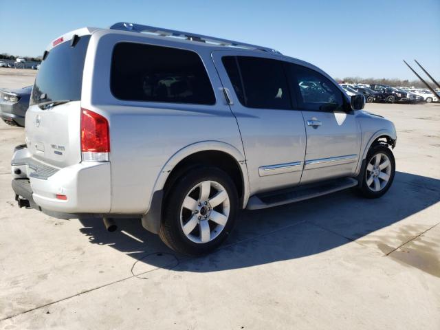 5N1BA0ND8AN605482 - 2010 NISSAN ARMADA SE SILVER photo 3