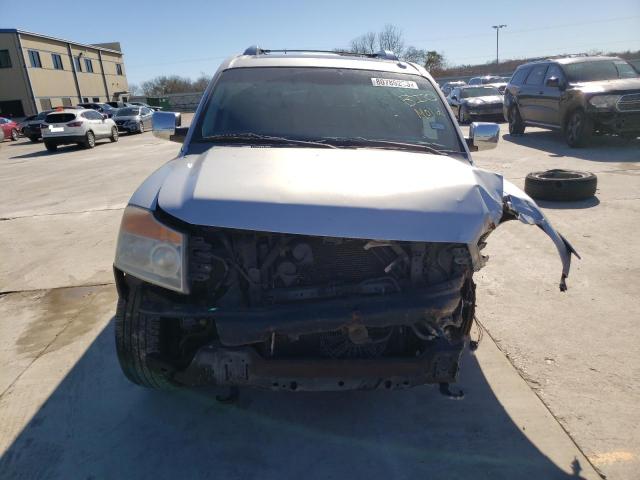 5N1BA0ND8AN605482 - 2010 NISSAN ARMADA SE SILVER photo 5