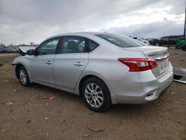 3N1AB7APXHY233097 - 2017 NISSAN SENTRA S SILVER photo 2