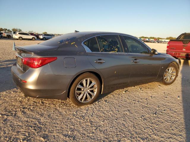 JN1BV7AP2EM676337 - 2014 INFINITI Q50 BASE GRAY photo 3