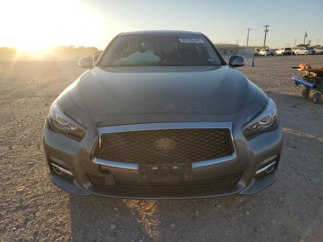 JN1BV7AP2EM676337 - 2014 INFINITI Q50 BASE GRAY photo 5