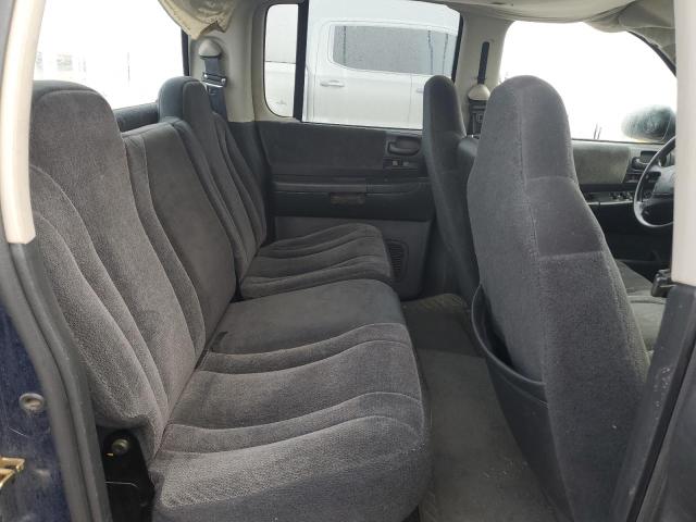 1D7HL48K34S630621 - 2004 DODGE DAKOTA QUAD SLT BLUE photo 10