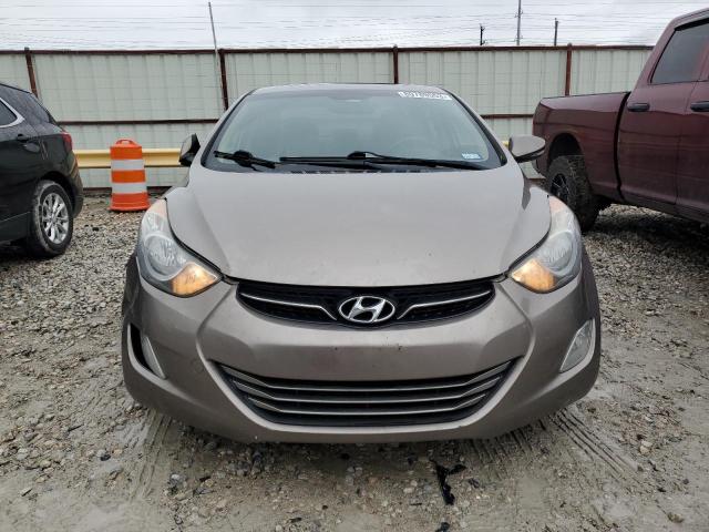 5NPDH4AE5CH105118 - 2012 HYUNDAI ELANTRA GLS TAN photo 5