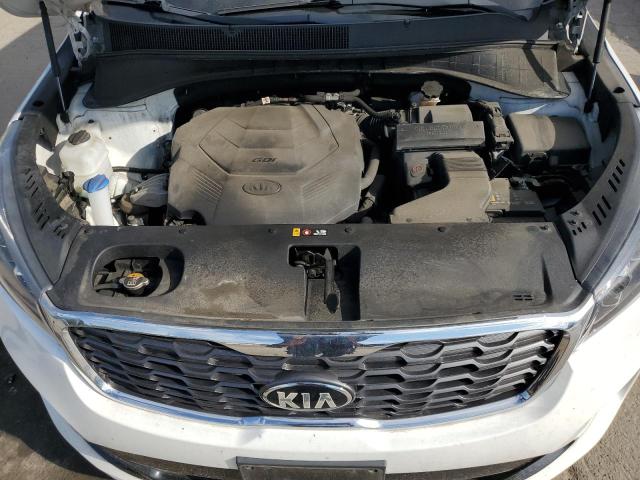 5XYPHDA53KG464244 - 2019 KIA SORENTO EX თეთრი ფოტო 12