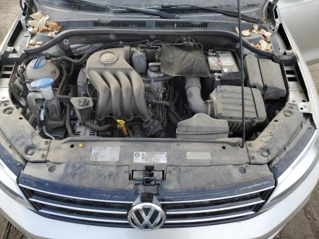 3VW2K7AJ5FM426711 - 2015 VOLKSWAGEN JETTA BASE SILVER photo 11