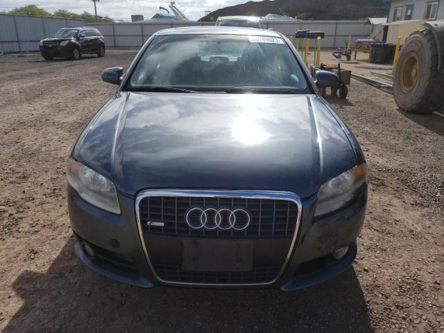 WAUBF78E68A103474 - 2008 AUDI A4 S-LINE 2.0T TURBO BLUE photo 5