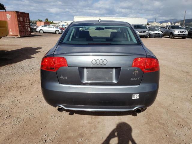 WAUBF78E68A103474 - 2008 AUDI A4 S-LINE 2.0T TURBO BLUE photo 6