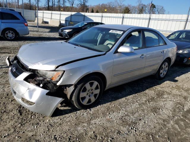 5NPET46C68H394169 - 2008 HYUNDAI SONATA GLS SILVER photo 1