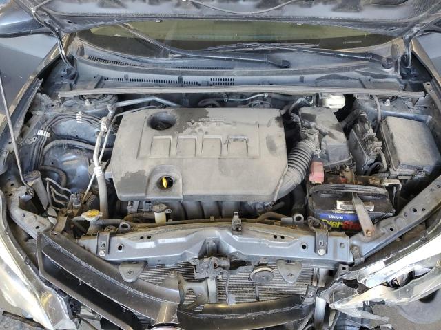 2T1BURHEXGC710833 - 2016 TOYOTA COROLLA L CHARCOAL photo 11