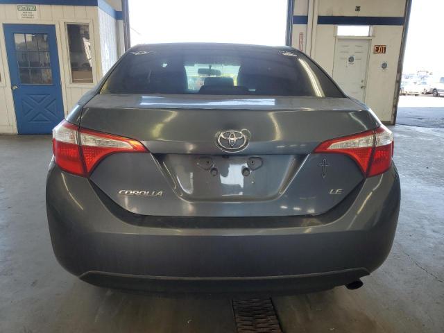 2T1BURHEXGC710833 - 2016 TOYOTA COROLLA L CHARCOAL photo 6
