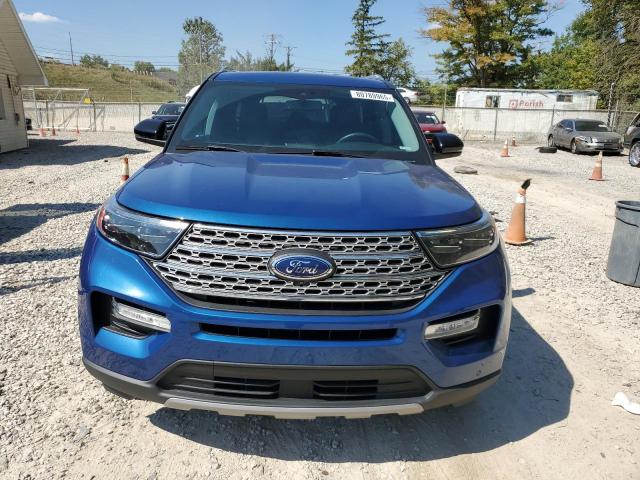 1FMSK8FH1MGC35191 - 2021 FORD EXPLORER LIMITED Mavi fotoğraf 5