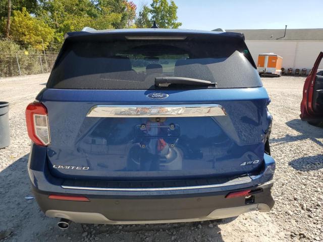 1FMSK8FH1MGC35191 - 2021 FORD EXPLORER LIMITED Mavi fotoğraf 6