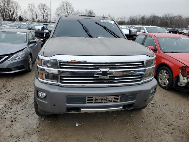 1GC4K1E81FF677158 - 2015 CHEVROLET SILVERADO K3500 HIGH COUNTRY GRAY photo 5