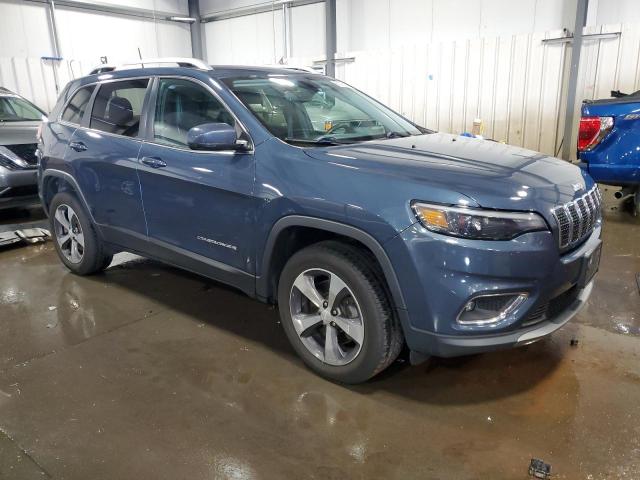 1C4PJMDX5KD391779 - 2019 JEEP CHEROKEE LIMITED 蓝色 照片 4