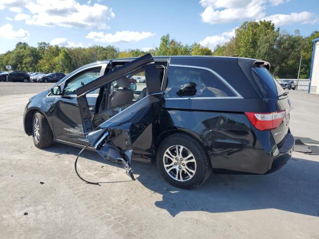 5FNRL5H64CB025977 - 2012 HONDA ODYSSEY EXL BLACK photo 2