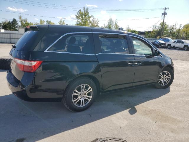 5FNRL5H64CB025977 - 2012 HONDA ODYSSEY EXL BLACK photo 3
