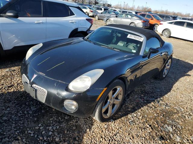 1G2MB35B57Y108976 - 2007 PONTIAC SOLSTICE BLACK photo 1