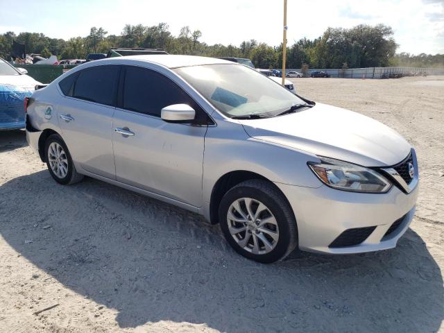 3N1AB7AP0JL618977 - 2018 NISSAN SENTRA S 银色 照片 4