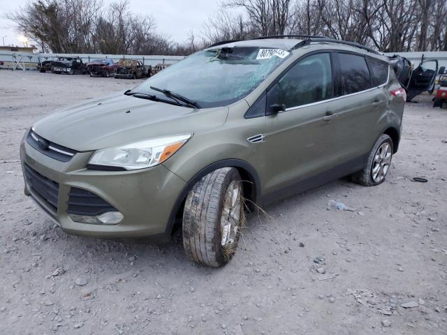 1FMCU0G94DUC14778 - 2013 FORD ESCAPE SE GREEN photo 1