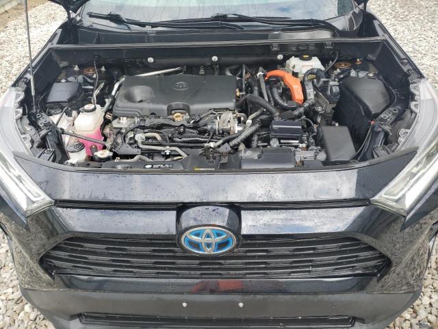 4T3RWRFV8LU001264 - 2020 TOYOTA RAV4 XLE BLACK photo 12