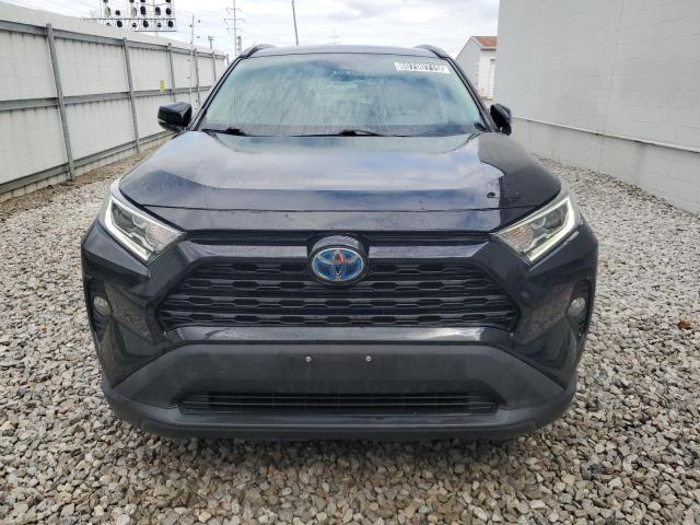 4T3RWRFV8LU001264 - 2020 TOYOTA RAV4 XLE BLACK photo 5