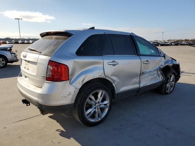 2FMDK4JC1DBA47503 - 2013 FORD EDGE SEL SILVER photo 3