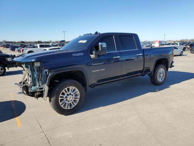 1GC4YREY8MF109970 - 2021 CHEVROLET SILVERADO K2500 HIGH COUNTRY BLUE photo 1