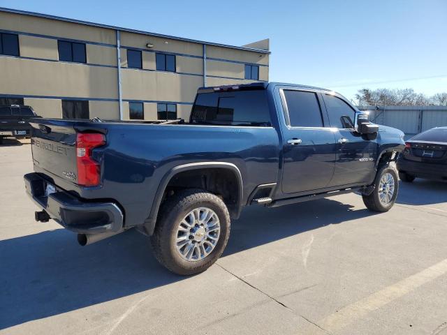 1GC4YREY8MF109970 - 2021 CHEVROLET SILVERADO K2500 HIGH COUNTRY BLUE photo 3