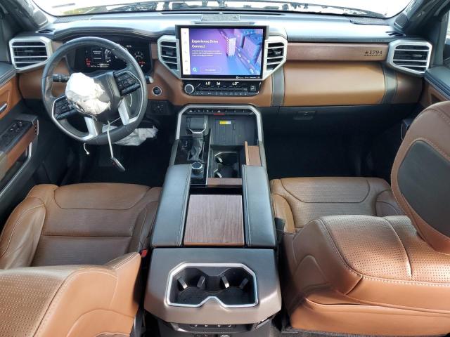 5TFMA5AB0NX015060 - 2022 TOYOTA TUNDRA CREWMAX PLATINUM Plata foto 8