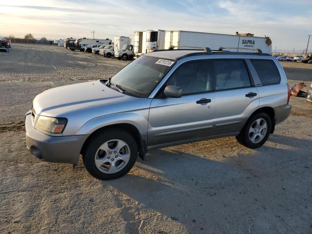 JF1SG65613H723064 - 2003 SUBARU FORESTER 2.5XS SILVER photo 1