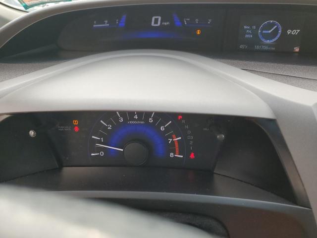19XFB2F91CE310076 - 2012 HONDA CIVIC EXL ნაცრისფერი ფოტო 9