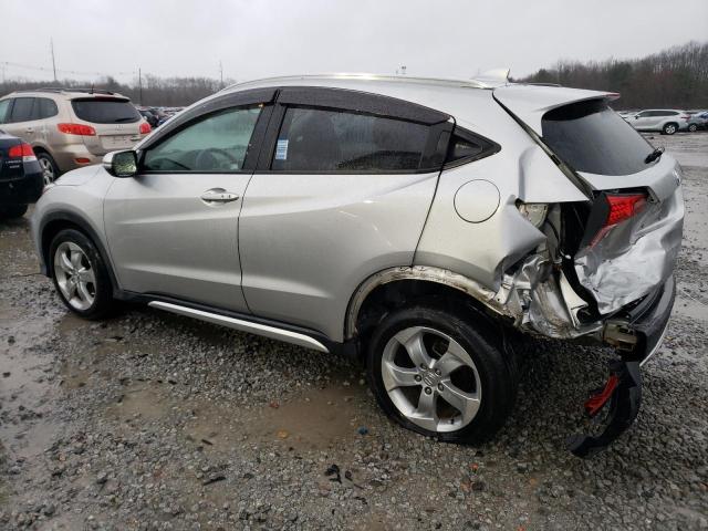 3CZRU6H71GM731523 - 2016 HONDA HR-V EXL SILVER photo 2