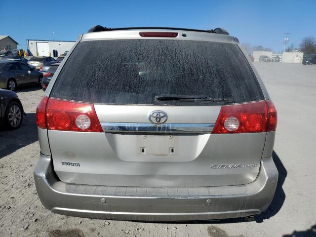 5TDZK22C79S274004 - 2009 TOYOTA SIENNA XLE SILVER photo 6