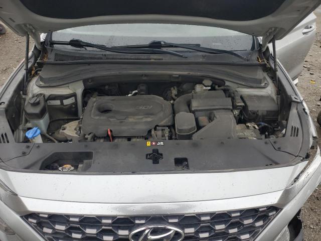 5NMS3CADXLH224335 - 2020 HYUNDAI SANTA FE SEL SILVER photo 12
