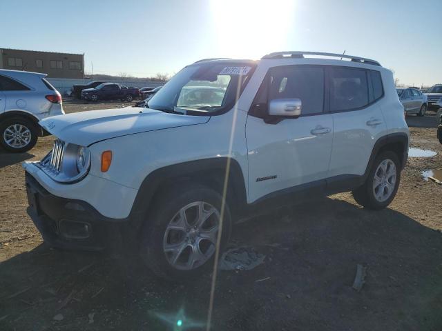 ZACCJBDT8GPD80171 - 2016 JEEP RENEGADE LIMITED WHITE photo 1