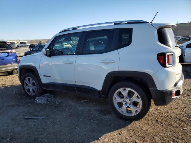 ZACCJBDT8GPD80171 - 2016 JEEP RENEGADE LIMITED WHITE photo 2