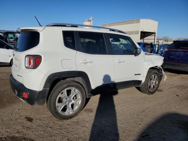 ZACCJBDT8GPD80171 - 2016 JEEP RENEGADE LIMITED WHITE photo 3