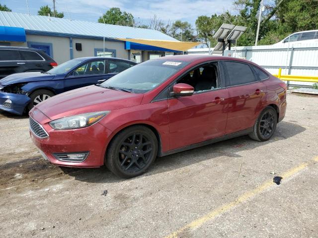 1FADP3F24GL279846 - 2016 FORD FOCUS SE RED photo 1