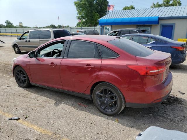 1FADP3F24GL279846 - 2016 FORD FOCUS SE RED photo 2