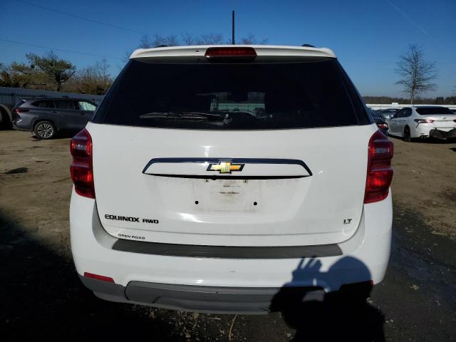 2GNFLFEK1H6187354 - 2017 CHEVROLET EQUINOX LT WHITE photo 6